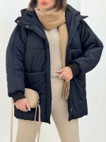 کاپشن دوخت دار جیب زیپ کد 5887 - تصویر 27