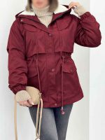 کاپشن دو جیب پاکتی پشت ژیله کد 5886 - تصویر 25