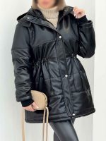 کاپشن چرم کمر گت کد 5891 - تصویر 13