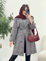 پالتو ژیله دار شش دکمه کد 5699 - تصویر 23