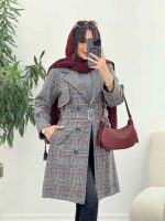 پالتو ژیله دار شش دکمه کد 5699 - تصویر 26