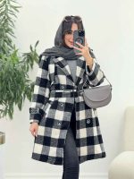پالتو ژیله دار شش دکمه کد 5699 - تصویر 15