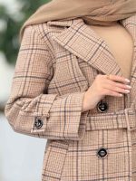 پالتو ژیله دار شش دکمه کد 5699 - تصویر 19