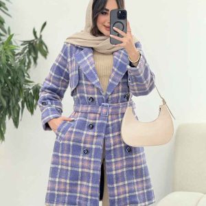 پالتو ژیله دار شش دکمه کد 5699
