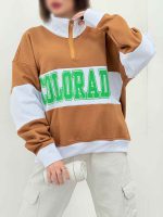 دورس یقه زیپ COLORADO کد 5893 - تصویر 11