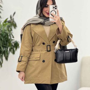 بارانی سرجیب دوبل آستین پاگن کد 5919