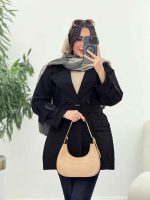 بارانی سرجیب دوبل آستین پاگن کد 5919 - تصویر 21