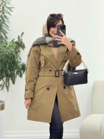 بارانی ژیله پرچ دار کد 5920 - تصویر 24