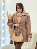 پالتو سرشانه پاگن مانلی کد 5898 - تصویر 6
