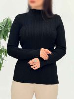 بافت طرح دار یقه سه سانت کد 5925 - تصویر 8