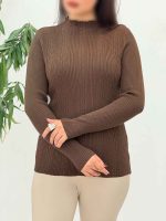 بافت طرح دار یقه سه سانت کد 5925 - تصویر 20