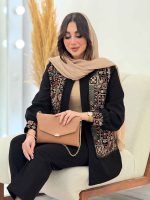 مانتو مازراتی طرح سنتی جیلان کد 6105 - تصویر 5