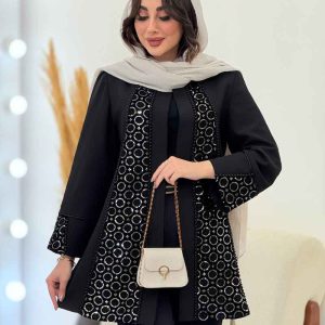 مانتو مازراتی پولک دوزی خورشید کد 6107