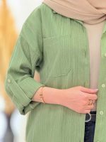 شومیز آستین پاگن