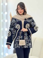 مانتو جلو باز یاسمین کد 6123 - تصویر 11
