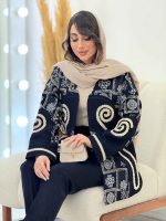 مانتو جلو باز یاسمین کد 6123 - تصویر 18