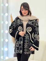 مانتو جلو باز یاسمین کد 6123 - تصویر 3