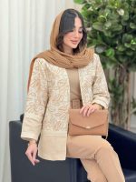 مانتو پولک دوزی بهار کد 6140 - تصویر 12