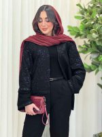 مانتو پولک دوزی بهار کد 6140 - تصویر 9