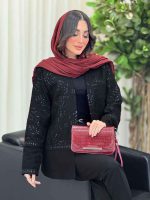 مانتو پولک دوزی بهار کد 6140 - تصویر 2