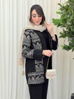 مانتو پولک دوزی روشنا کد 6157 - تصویر 4