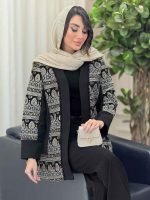 مانتو پولک دوزی روشنا کد 6157 - تصویر 8
