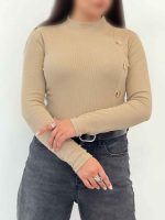 بلوز یقه سه سانت کبریتی کد 6075 - تصویر 13
