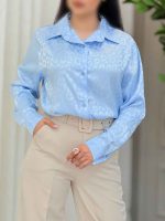 شومیز ساتن طرح پلنگی کد 6126 - تصویر 11