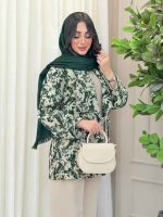 مانتو ژاکارد دو جیب تینا کد 6171 - تصویر 23