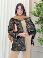 مانتو ژاکارد دو جیب تینا کد 6171 - تصویر 17