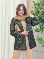 مانتو ژاکارد دو جیب تینا کد 6171 - تصویر 20