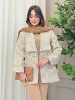 مانتو ژاکارد دو جیب تینا کد 6171 - تصویر 24