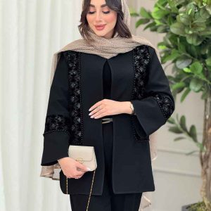 مانتو مروارید دوزی شهرزاد کد 6143