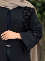 مانتو مروارید دوزی شهرزاد کد 6143 - تصویر 6