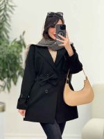 بارانی چهاردکمه مینا کد 6033 - تصویر 12
