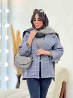 پالتو چهارخونه مارال کد 6039 - تصویر 28