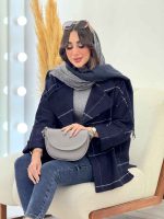 پالتو چهارخونه مارال کد 6039 - تصویر 20