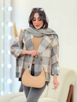 پالتو چهارخونه مارال کد 6039 - تصویر 32