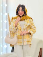 پالتو چهارخونه مارال کد 6039 - تصویر 5