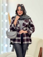 پالتو چهارخونه مارال کد 6039 - تصویر 30