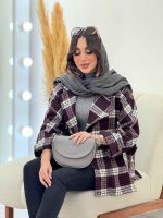 پالتو چهارخونه مارال کد 6039 - تصویر 33