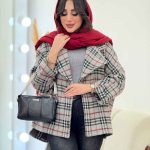 پالتو چهارخونه مارال کد 6039