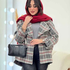 پالتو چهارخونه مارال کد 6039