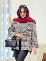 پالتو چهارخونه مارال کد 6039 - تصویر 21