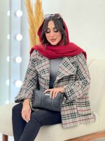 پالتو چهارخونه مارال کد 6039 - تصویر 11