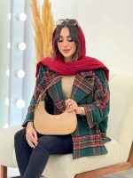پالتو چهارخونه مارال کد 6039 - تصویر 15
