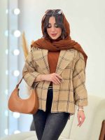 پالتو چهارخونه مارال کد 6039 - تصویر 17