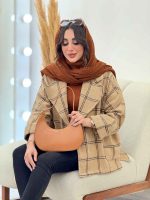 پالتو چهارخونه مارال کد 6039 - تصویر 27