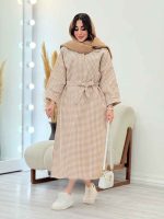 پیراهن بلند طرح پیچازی کد 5476 - تصویر 12