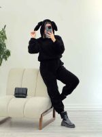 ست هودی و شلوار تدی کد 5591 - تصویر 8
